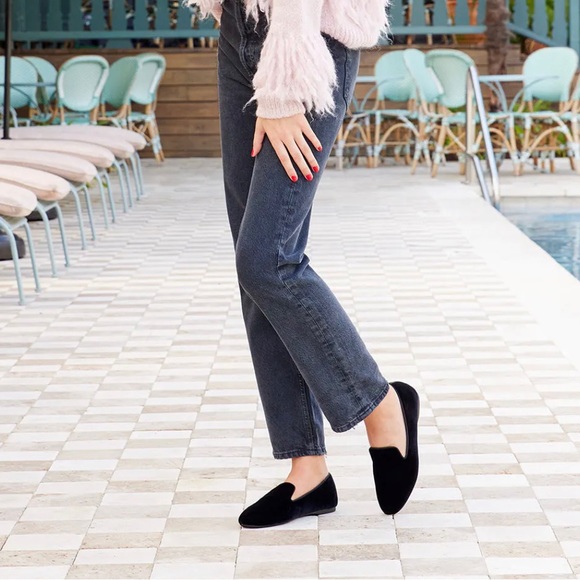 New Birdies The Starling In Black Velvet Womens Sz 8.5 - Picture 4 of 16